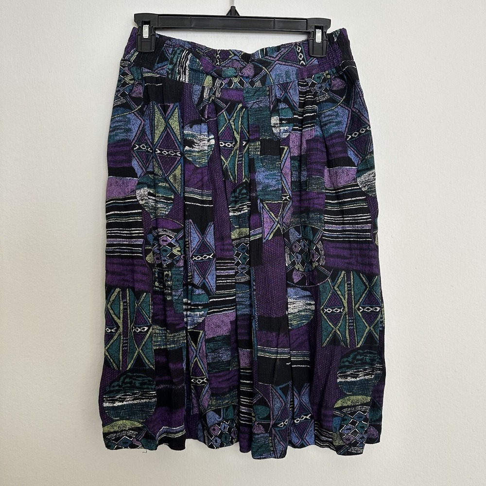 Norton McNaughton VINTAGE Made in USA Madi Skirt Size 10 Floral Fall Color
